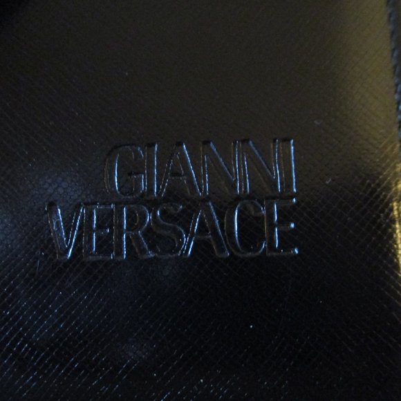 Versace Bags Versace Black And Gold Handbag Poshmark